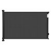 Retractable Puppy Safety Gate Door 58.3in Extra Wide Stair Gate for Dogs Gate with Punch Kit Punch-free Kit for Doorway Hallway Indoor Out