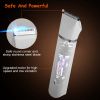 4 In 1 Electric Pet Dog Grooming Kit Cordless Rechargeable Pet Hair Trimmer Shaver Set Low Noise Nail Grinder with 4 Guide Combs