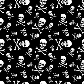 BANDANNA Skull and Crossbones