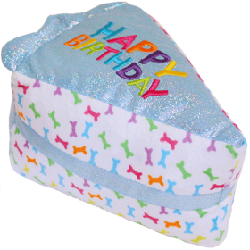 MULTIPET Birthday Cake Slice 6in