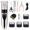 Dog Clippers Dog Hair Clippers Cordless Dogs Grooming Kit Dog Hair Trimmer Pet Grooming Tool USB Rechargeable