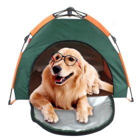 Automatic Folding Dog Tent House, Outdoor Pet Dog Foldable Tent, Waterproof Portable Soft Dog House  Kennel Tent
