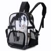 Transparent Pet Backpack Carrier for Small Dogs Breathable Mesh Window Travel Carrier Bag Weight up To 10lbs for Puppy Trave