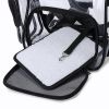 Transparent Pet Backpack Carrier for Small Dogs Breathable Mesh Window Travel Carrier Bag Weight up To 10lbs for Puppy Trave