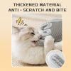 2 In 1 Pet Grooming Gloves For Dogs, Pet Fur Remover Gloves, Grooming Brush For Shedding, Massage, Hair Remover Mitt, Fur Cleaner For Couch