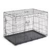 36" Pet Kennel Dog Folding Steel Crate Animal Playpen Wire Metal