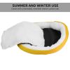 Pet Dog Bed Soft Warm Fleece Puppy Bed Dog Cozy Nest Sofa Bed Cushion For S/M Dog