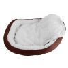 Pet Dog Bed Soft Warm Fleece Puppy Bed Dog Cozy Nest Sofa Bed Cushion For S/M Dog