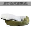 Pet Dog Bed Soft Warm Fleece Puppy Bed Dog Cozy Nest Sofa Bed Cushion For S/M Dog