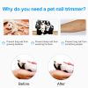 Dog Nail Clippers Pet Nail Toe Trimmer Stainless Steel Grooming Tool Free Nail File Small Medium Large Dogs