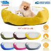 Pet Dog Bed Soft Warm Fleece Puppy Bed Dog Cozy Nest Sofa Bed Cushion For S/M Dog