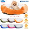 Pet Dog Bed Soft Warm Fleece Puppy Bed Dog Cozy Nest Sofa Bed Cushion For S/M Dog