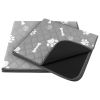 2Pcs Washable Pet Pee Pads For Puppies, Dogs  Reusable Potty Mats Machine Washable Pet Training Pads Non-Slip Waterproof Absorbent Dog Crate