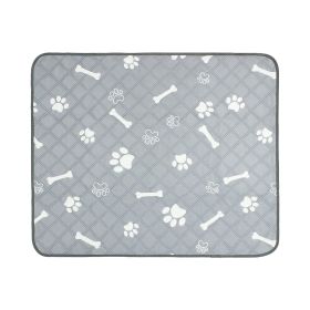 2Pcs Washable Pet Pee Pads For Puppies, Dogs  Reusable Potty Mats Machine Washable Pet Training Pads Non-Slip Waterproof Absorbent Dog Crate (Option: M)