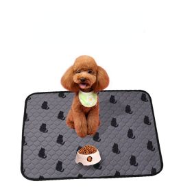 Washable Dog Pee Pads with Free Grooming Gloves; Non Slip Dog Mats with Great Urine Absorption; Reusable Puppy Pee Pads for Whelping; Potty; Training; (size: s)