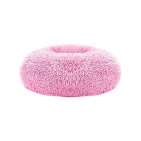 Soft Warm Puppy Bed Dog Cozy Nest for S/M Dog (Color: pink, size: O/S)