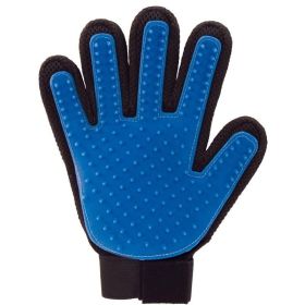 Dog grooming glove for dogs wool glove Pet Hair Deshedding Brush Comb Glove For Pet Dog Cleaning Massage Glove For Animal Sale (Style: Right)