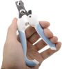 Stainless Steel Dog Nail Clippers and Trimmer with Safety Guard and Nail Grind File Large Dog Nail Scissor Pet Grooming