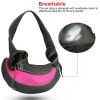 Pet Carrier for Dogs Hand Free Sling Adjustable Padded Strap Tote Bag Breathable Shoulder Bag Carrying Small Dog