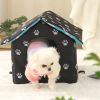 Stray dog removable and Waterproof house; The best gift for a stray dog; pet cage; removable and washable tent