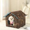 Stray dog removable and Waterproof house; The best gift for a stray dog; pet cage; removable and washable tent