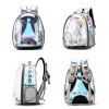 Dog Bag Breathable Portable Pet Carrier Bag Outdoor Travel backpack for dog Transparent Space pet Backpack