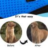 Dog Pet Combs Grooming Deshedding Brush Gloves Effective Cleaning Back Massage Animal Bathing Fur Hair Removal